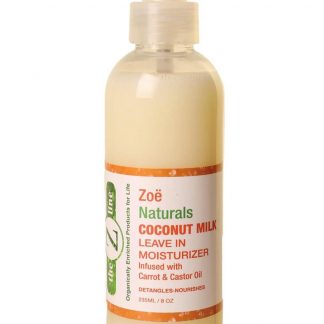 ZOE NATURALS COCONUT MILK LEAVE IN SPRAY 8oz