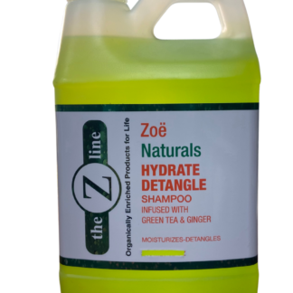 ZOE NATURALS HYDRATE DETANGLE SHAMPOO GALLON