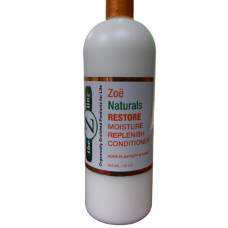 ZOE NATURALS RESTORE MOISTURE REPLENISH COND 33OZ REFIL