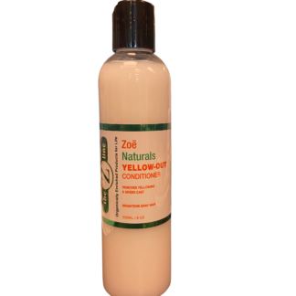 zoe naturals yellow out conditioner 8 oz "NEW SIZE"